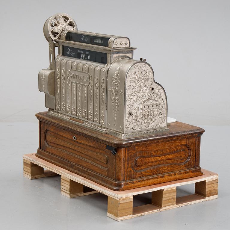 A 'National' cash register from USA, early 20th Century.