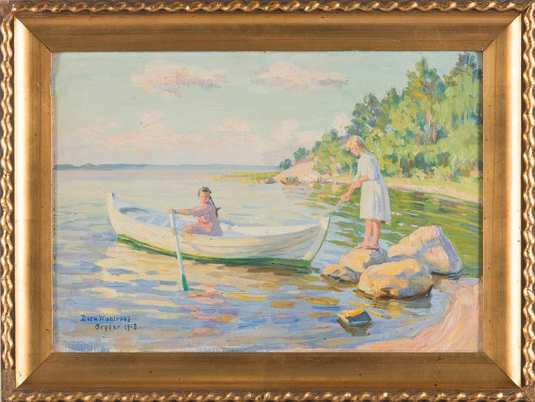 Dora Wahlroos, The Girls on the Beach.