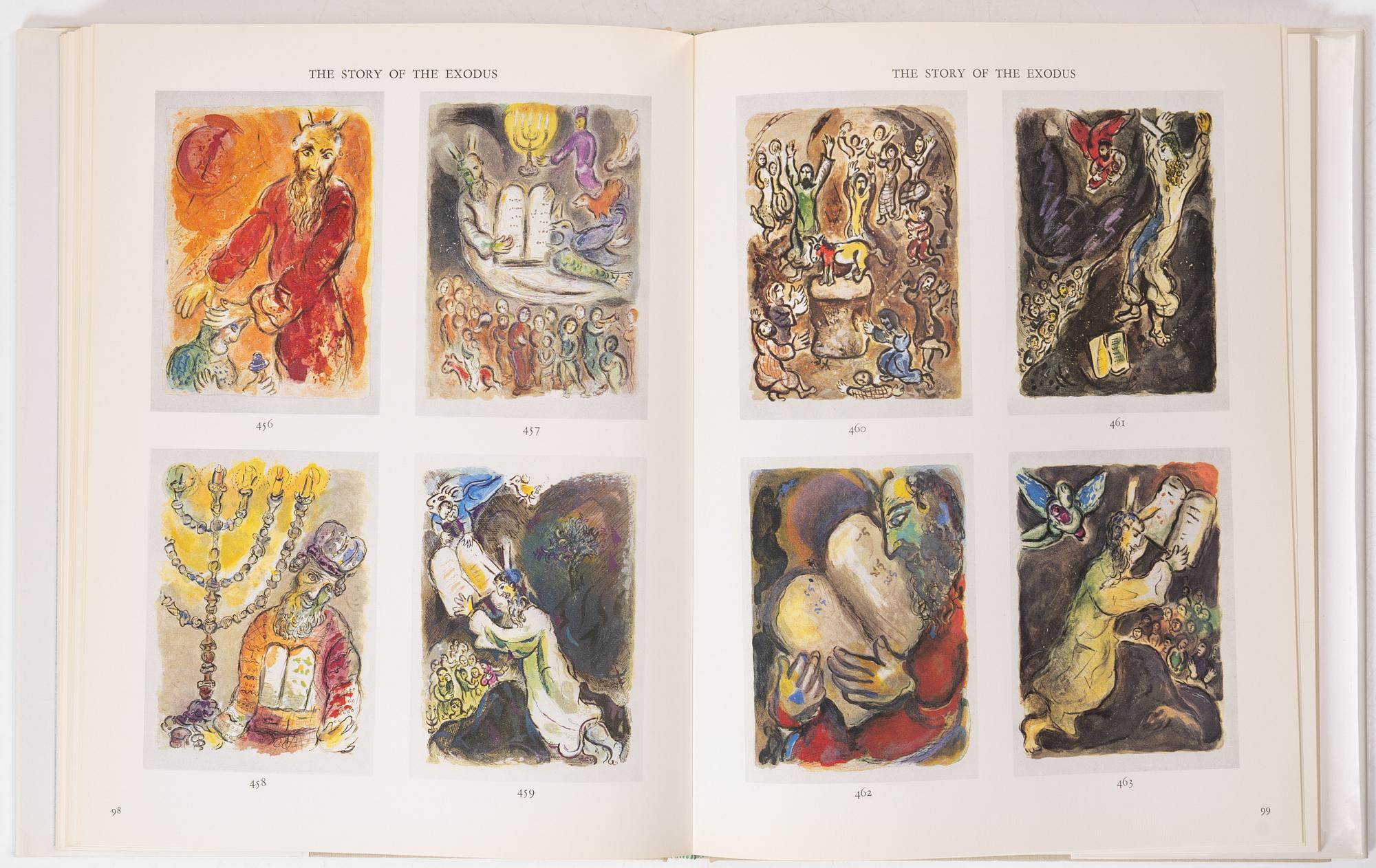 Marc Chagall, Books, 2 pcs, "Chagall - Lithographe III" and "Chagall - The Ceiling of the Opera".