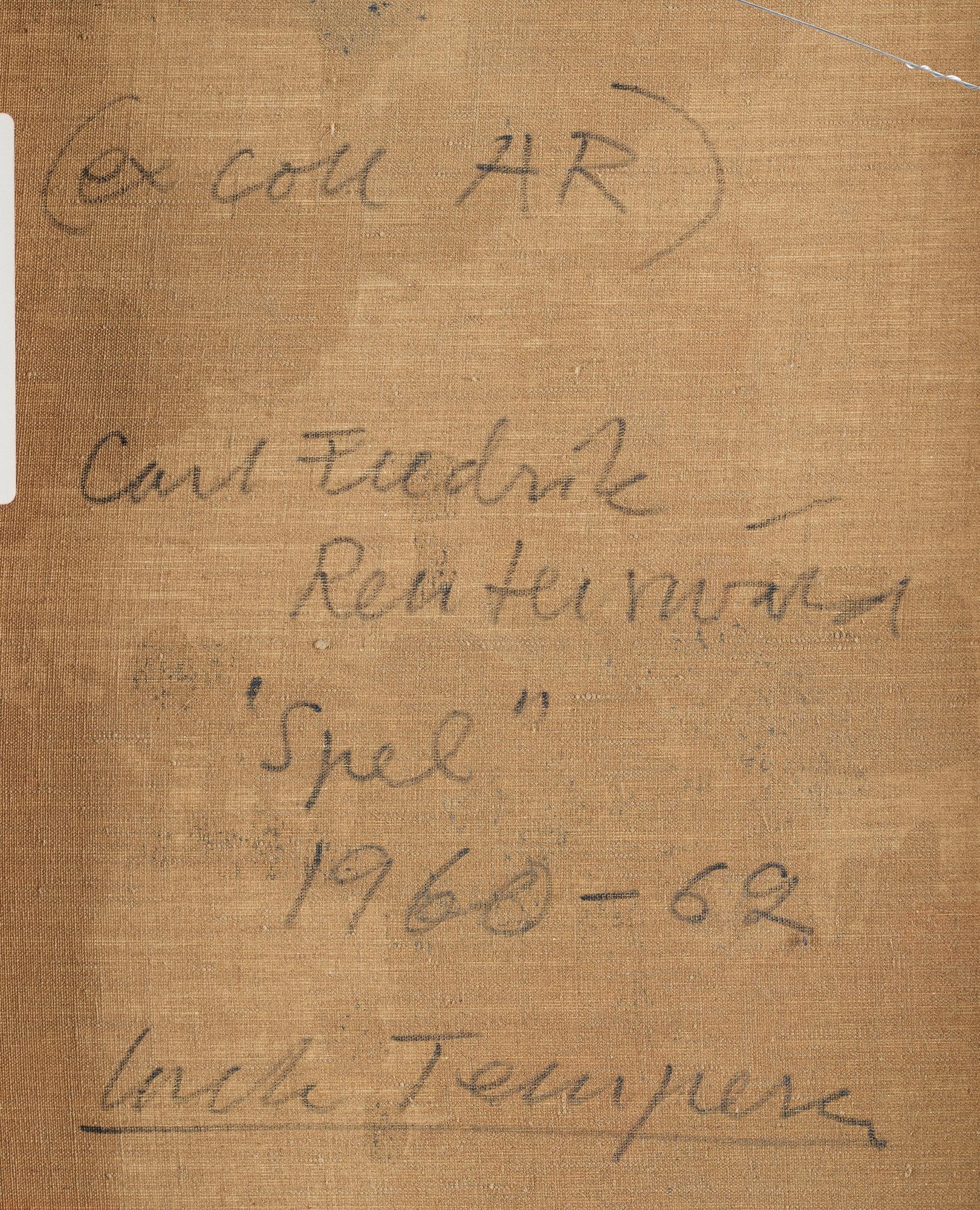 Carl Fredrik Reuterswärd, "Spel".