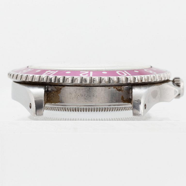 Rolex, GMT-Master, "Pointed Crown Guards, Fuchsia".