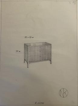Nordiska Kompaniet, a rare "Anette" chest of drawers, Sweden, ca. 1944.