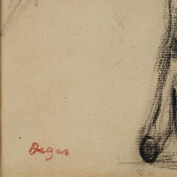 Edgar Degas, "Deux Cavaliers" (Two riders).