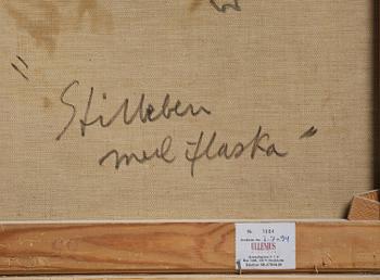 Evert Lundquist, "Stilleben med flaska".