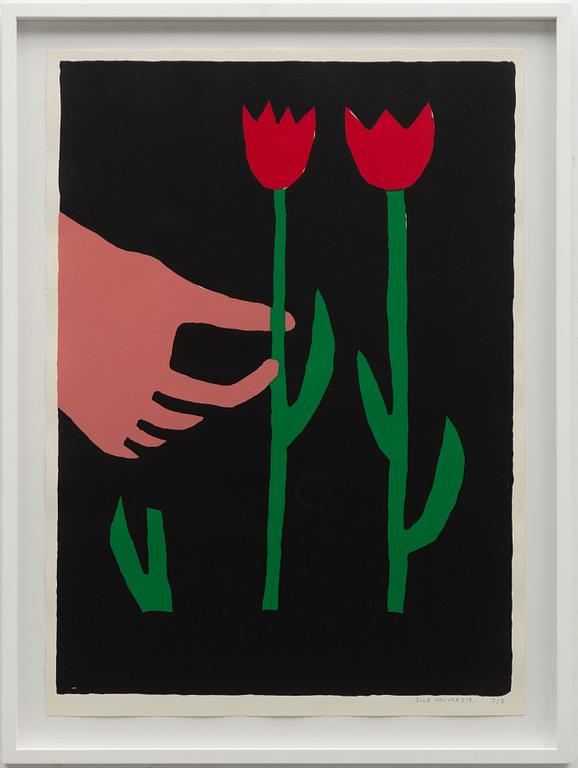 Olle Halvars, “Last Flower I”.