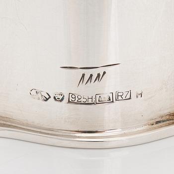 Tapio Wirkkala, sterling silver vase model TW 2, Kultakeskus, Hämeenlinna 1970. Design year 1954.