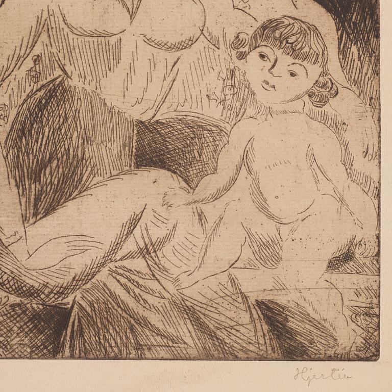 Sigrid Hjertén, Sigrid och Iván.