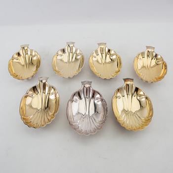 Side plates 13 pcs GAB silver-plated, first half of the 1900s.