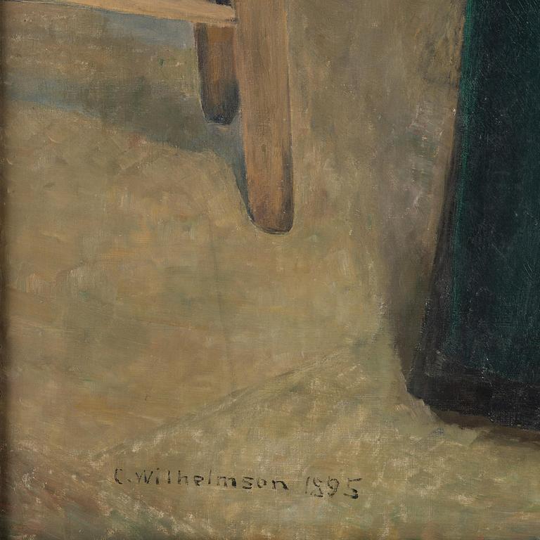 Carl Wilhelmson, "Under tysta mässan".