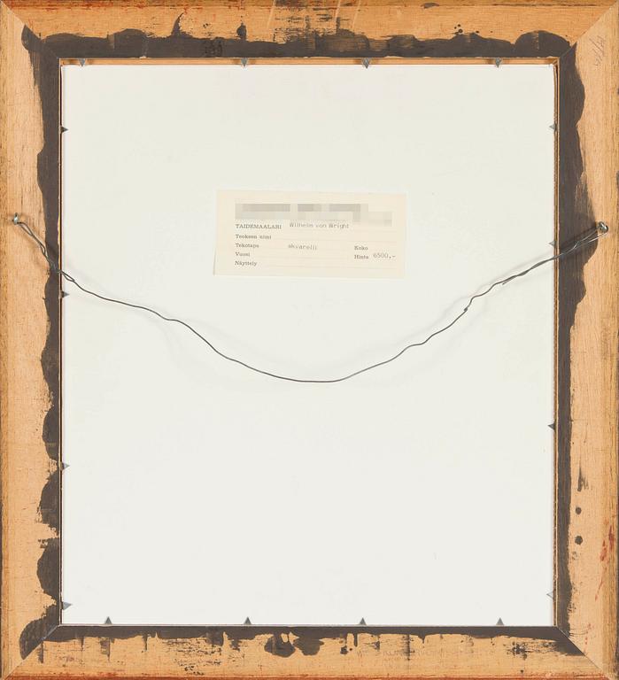 Wilhelm von Wright, Common Buzzard.