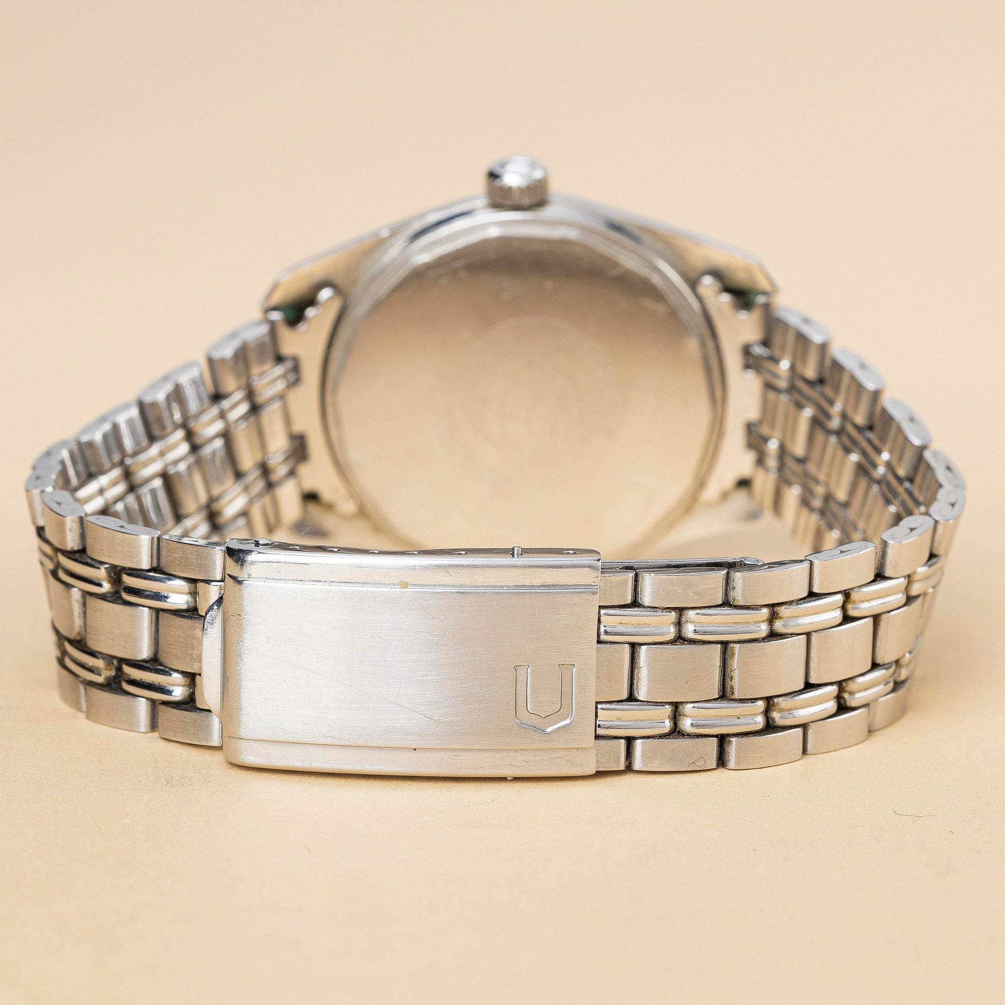 Universal Genève, Polerouter Date, "Gay Frères bracelet", ca 1966.