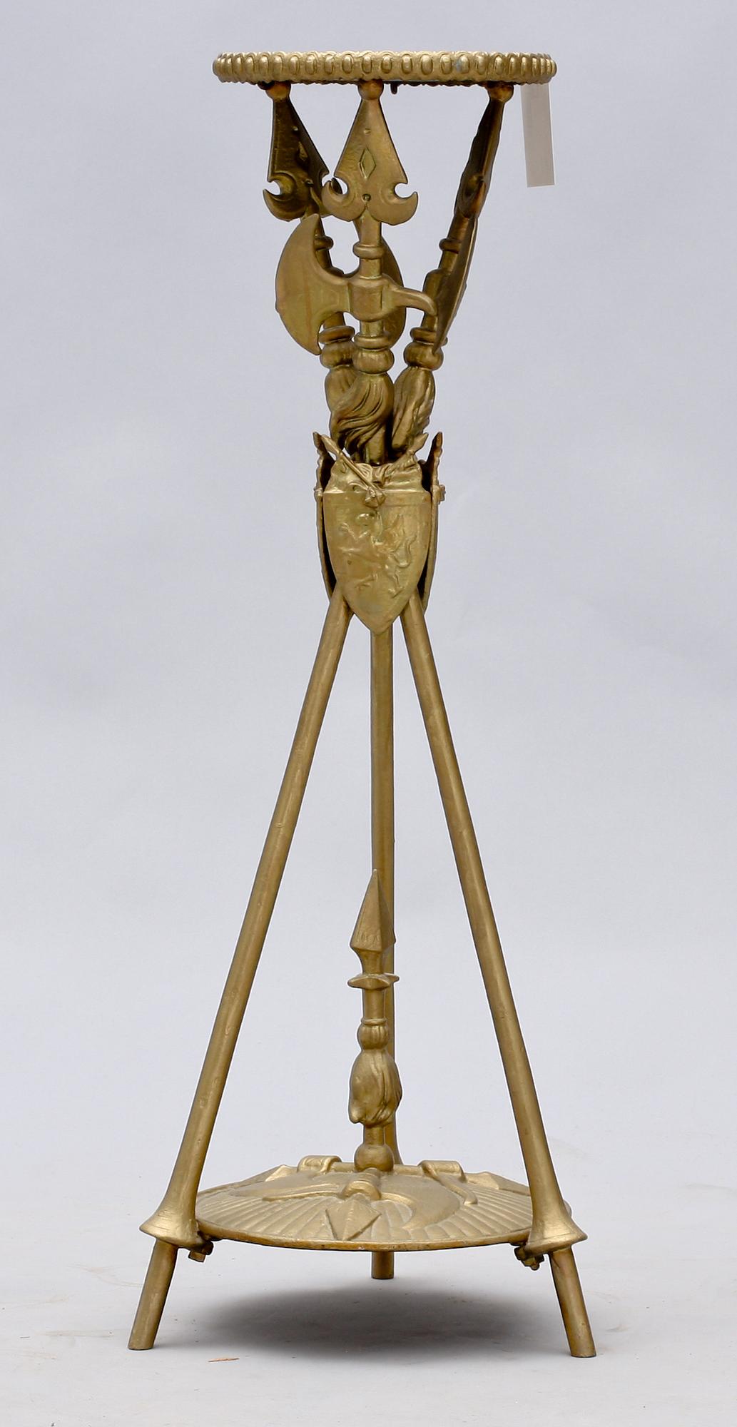 PIEDESTAL, gjutjärn, nyrenässans, sent 1800-tal.