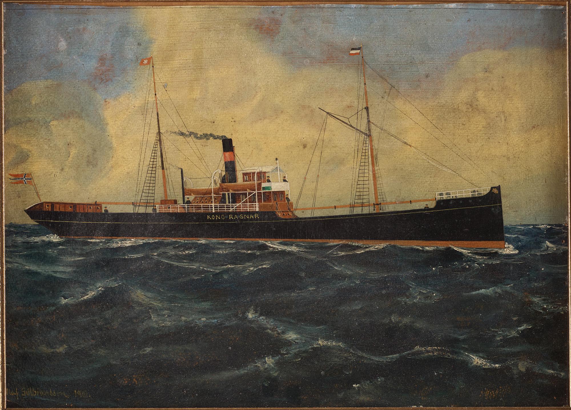 OLAF GULBRANDSEN, oil on panel, signed and dated 1901?.