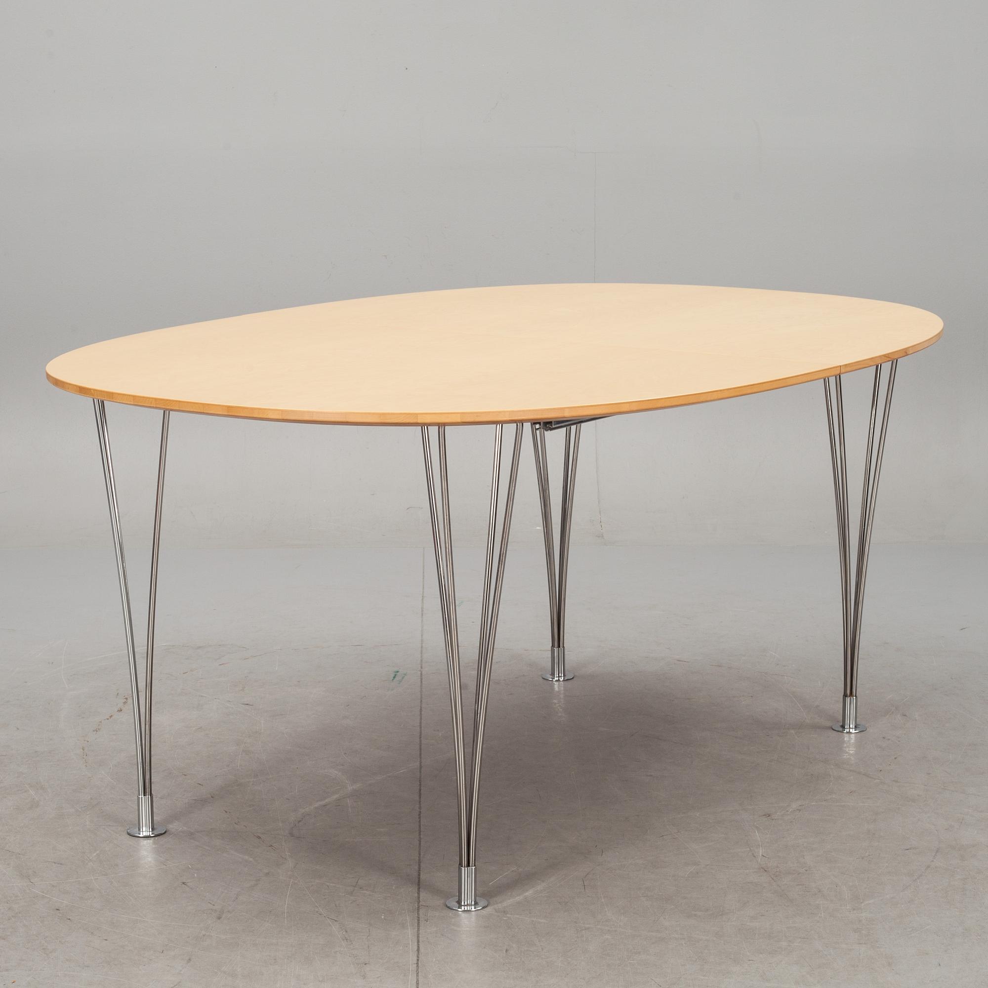 MATBORD, "Superellips", design Bruno Mathsson, Piet Hein. Bruno Mathsson International Värnamo.