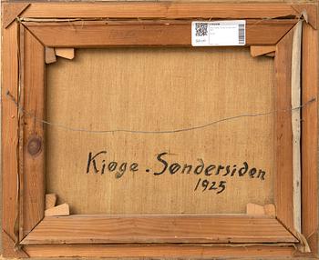 Hans Östed, "Kiöge Söndersiden", 1925.