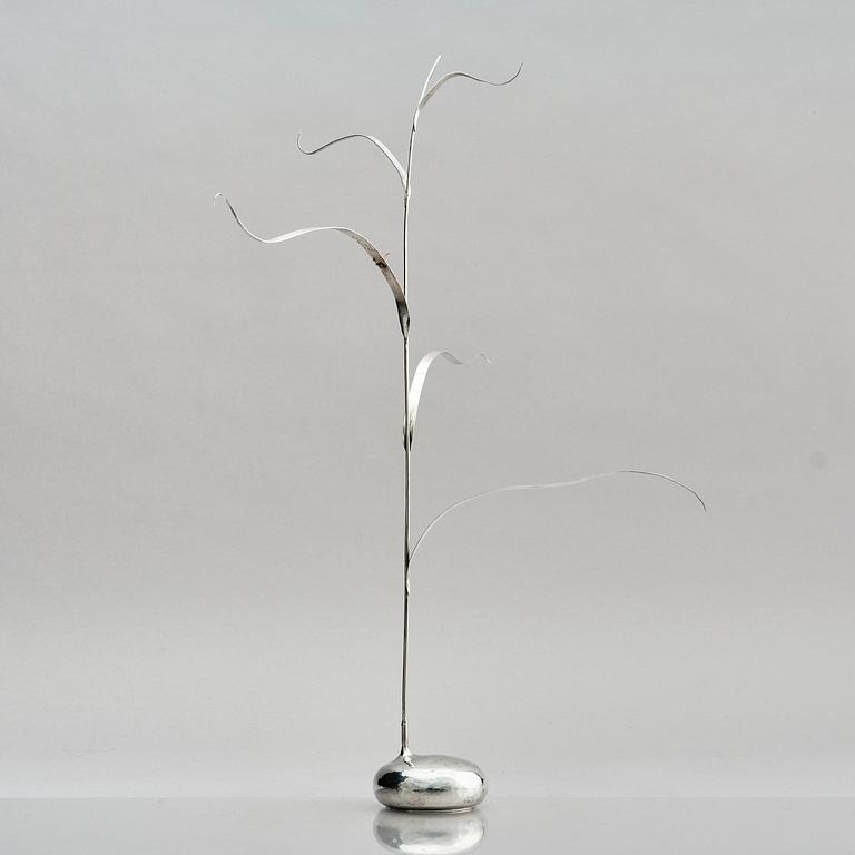 Olle Ohlsson, a sterling silver sculpture, Stockholm, Sweden 1998.