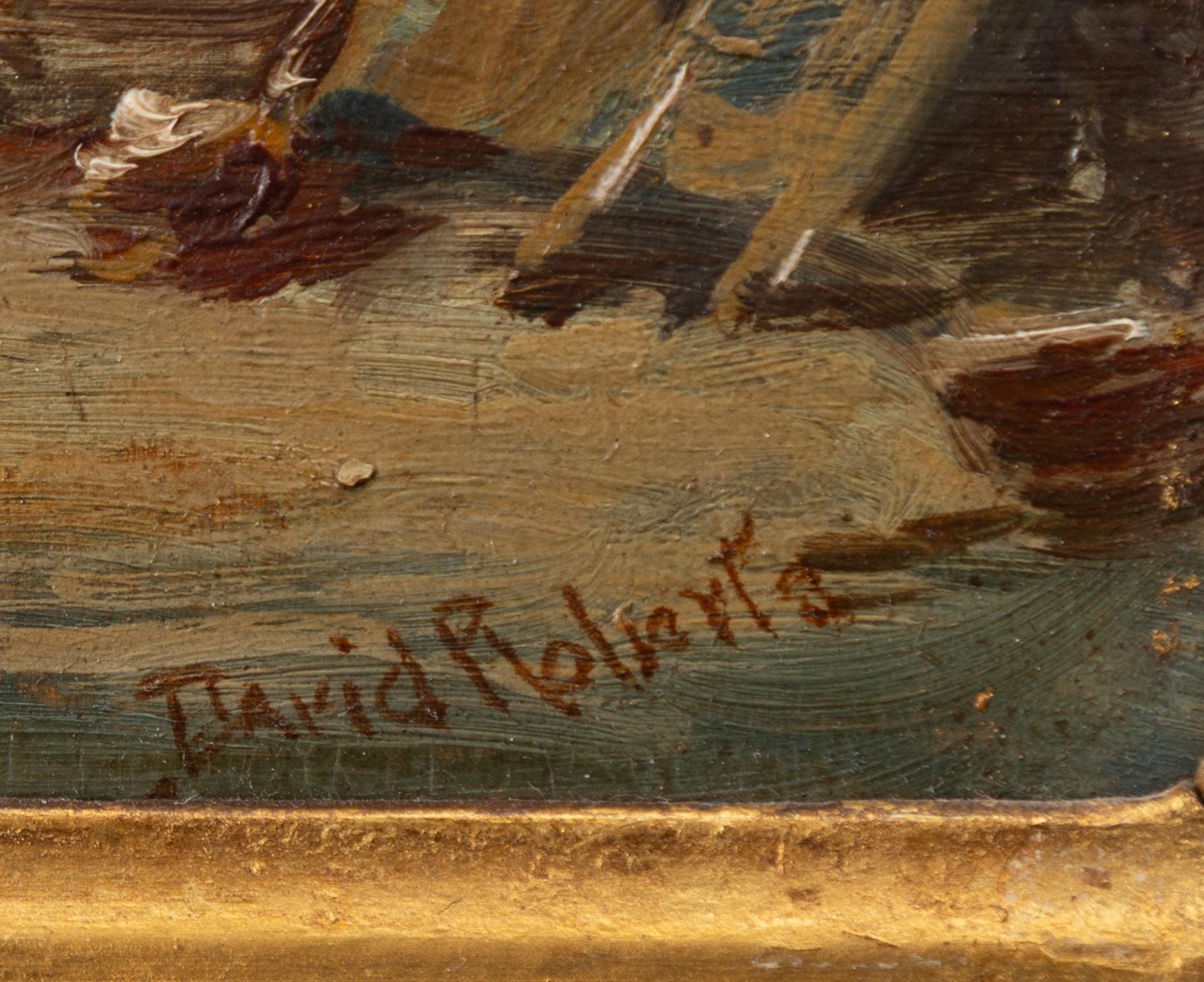 David Roberts, in the manner of, City View, Rome.