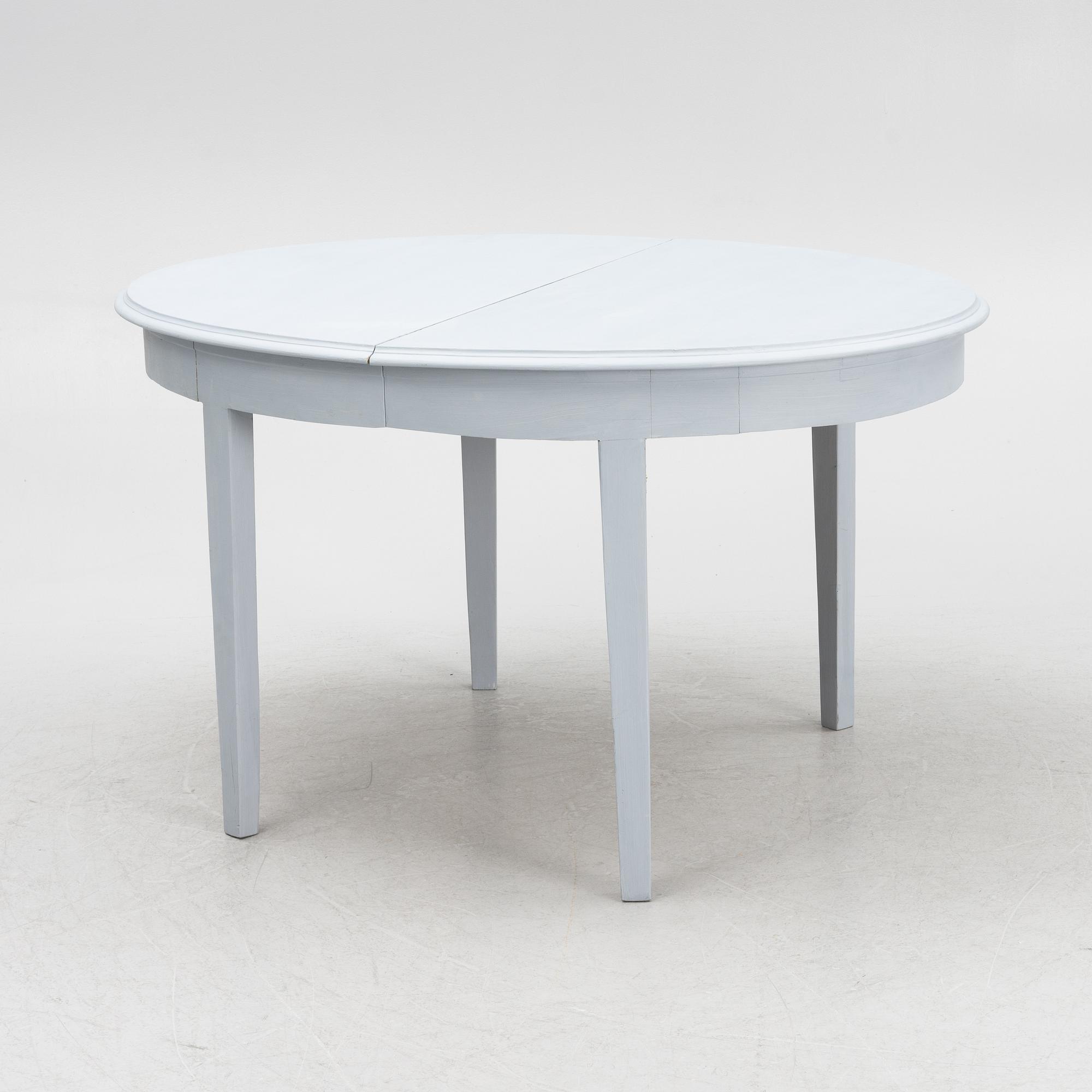 Matbord, 1900-talets första hälft.