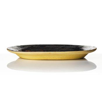 Pablo Picasso, a "Trois Sardines" (A.R. 34), faience dish, Madoura, Vallauris, France, post 1948.