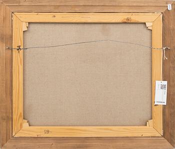 Johnny Oppenheimer, oil on canvas, signed and dated 92.