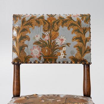 Chairs, a pair, Baroque style, circa 1900.