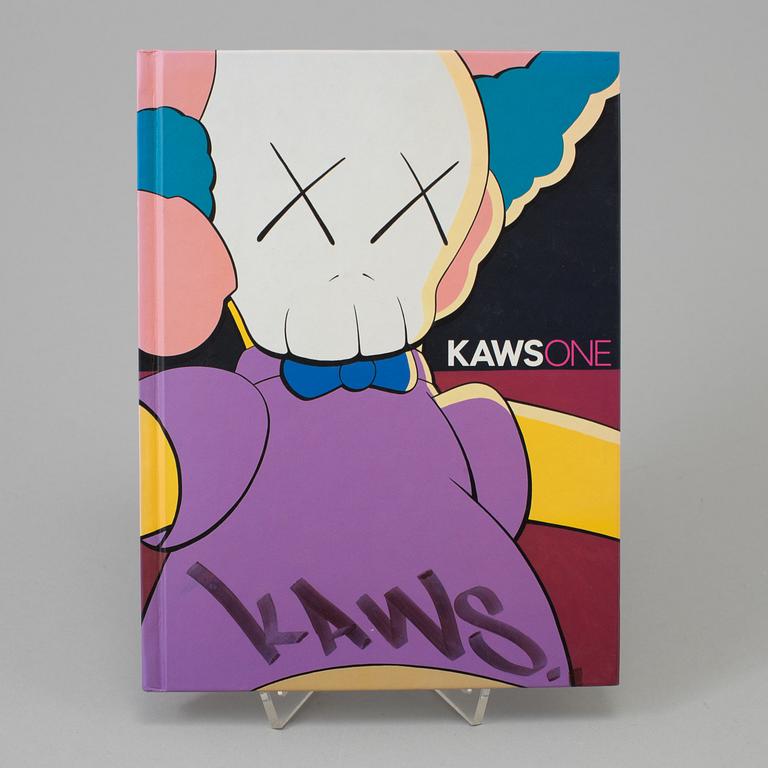 KAWS, "KawsOne", (2001), book, signed.