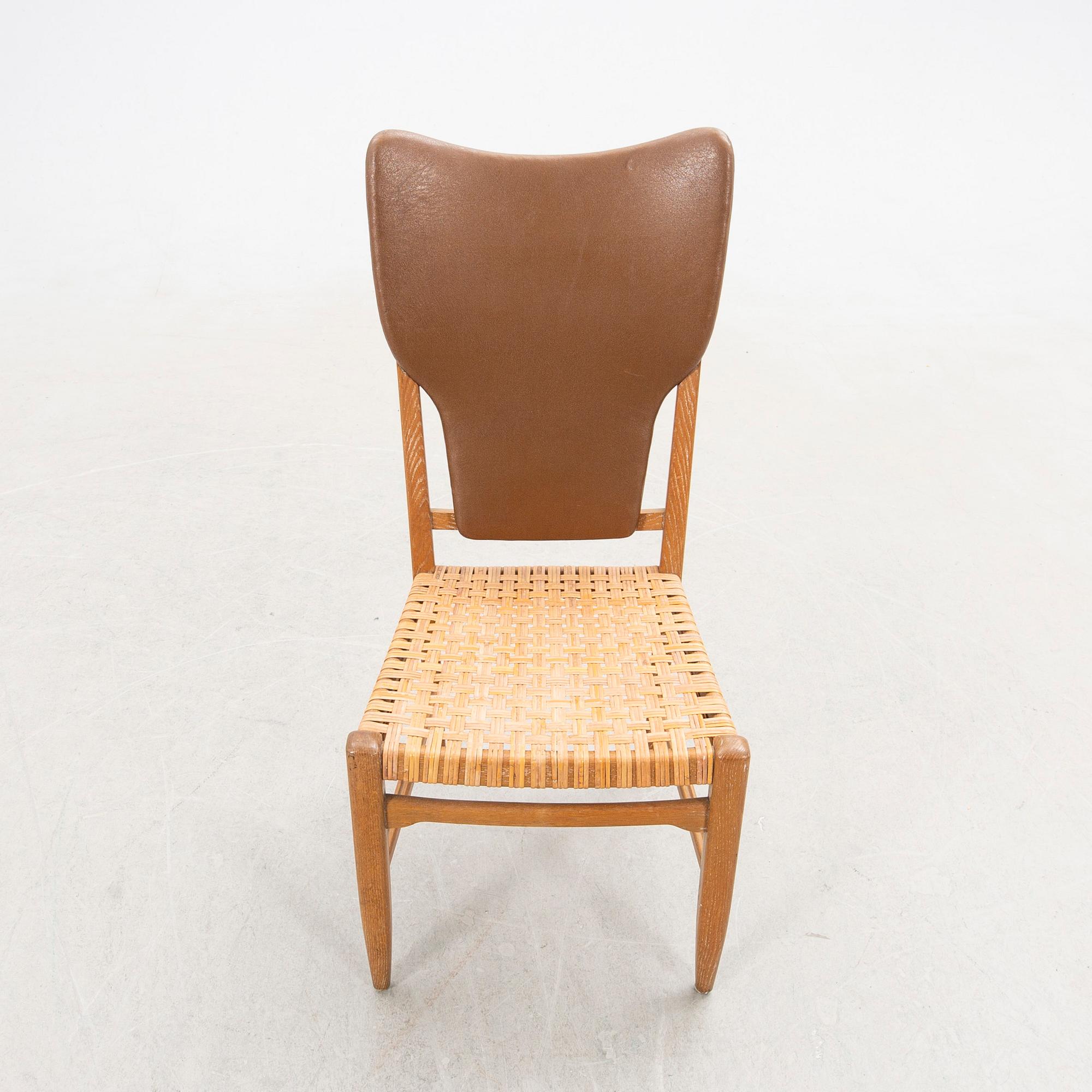 Chair 1940s/50s possibly Otto Schulz Swedish Modern.