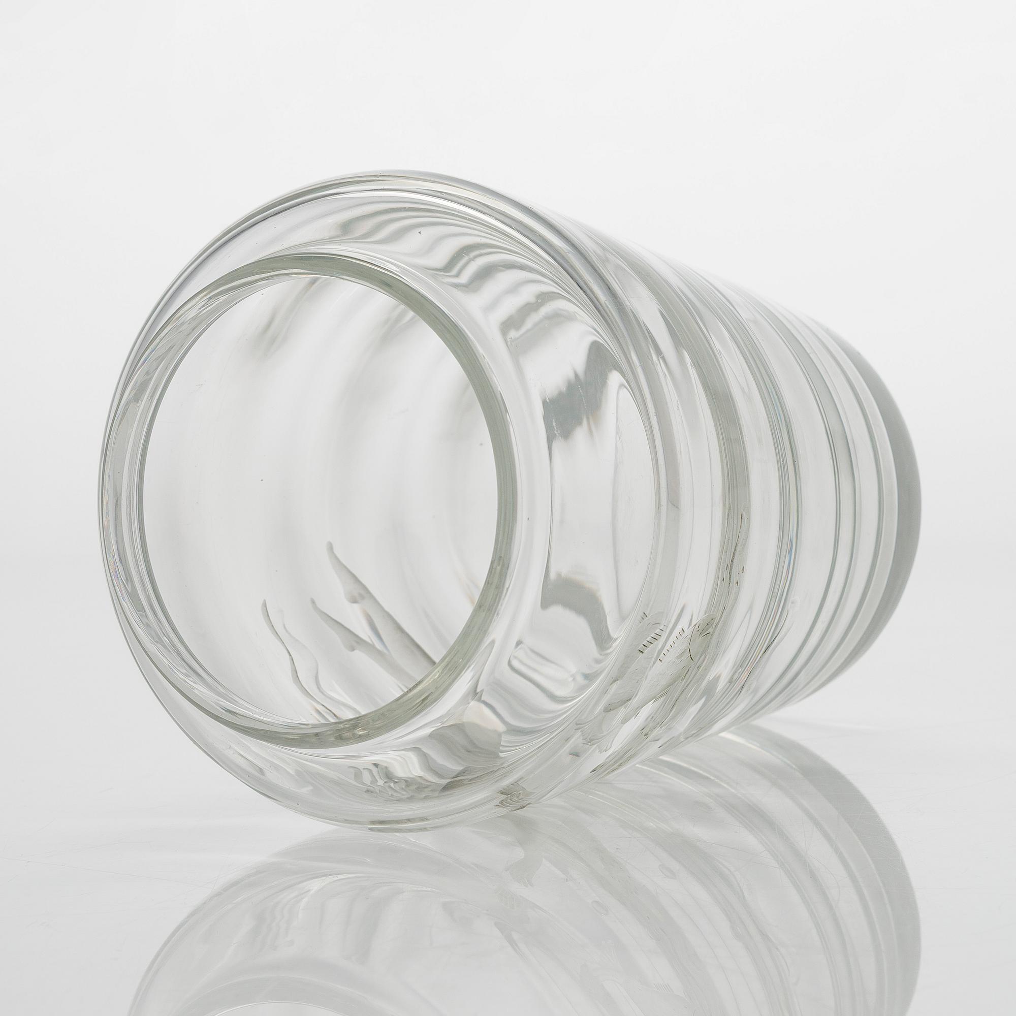 Arttu Brummer, probably, vase, engraved in Riihimäki 27.10 1937 (in Riihimäki 27.10 1937) .