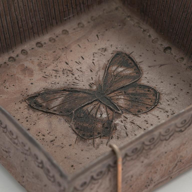 Rut Bryk, a stoneware wall relief, signed BRYK.