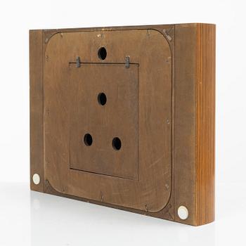 Väggpendyl, Mjölby Intarsia, Otto Persson Urmakare, Mjölby, 1936.