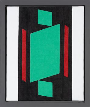 Erik H Olson, acrylic on canvas, signed on verso.