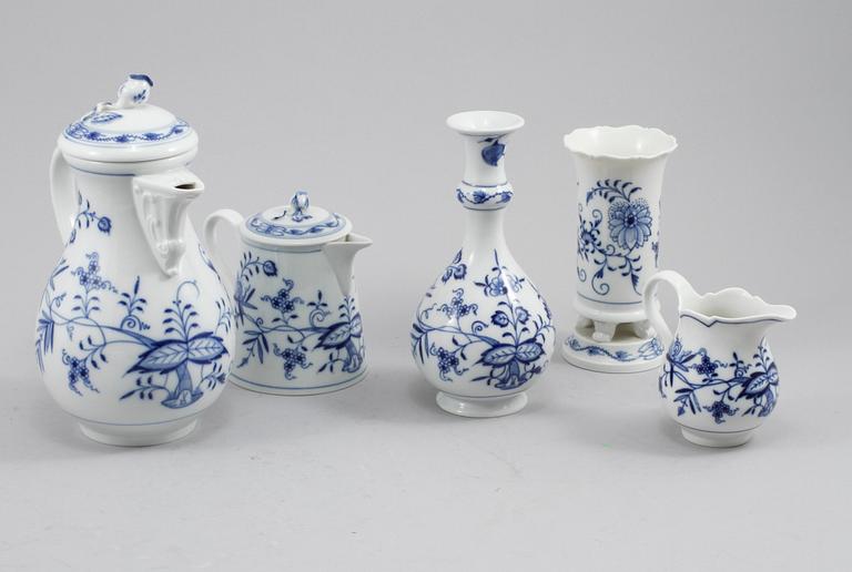SERVISDELAR 34 delar, porslin, Meissen, 1900-tal.