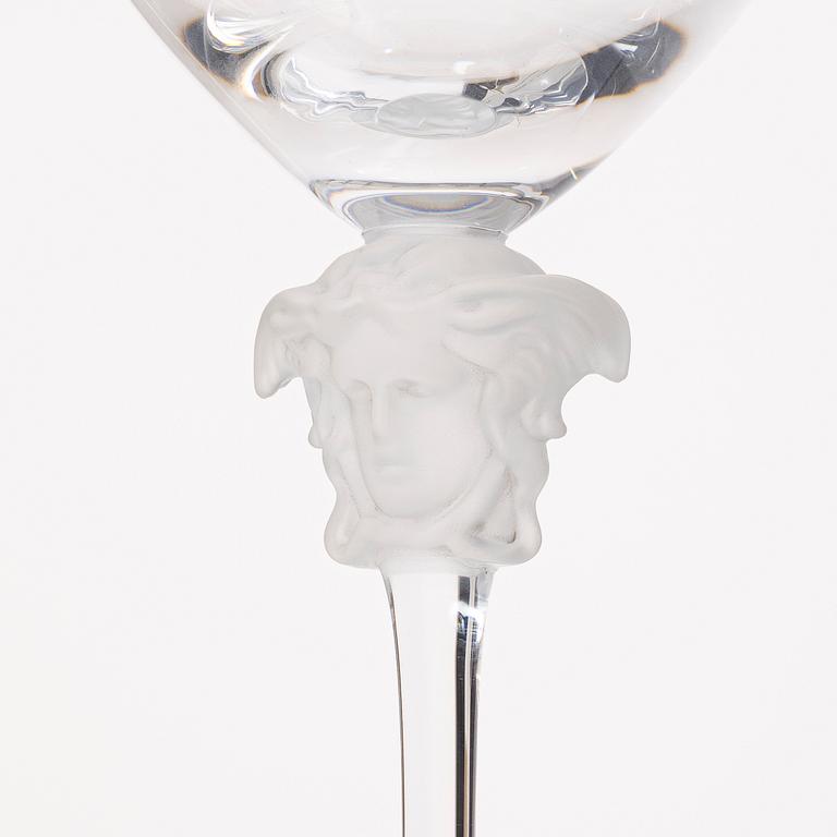 Versace, an 18 piece 'Medusa' glass service, Rosenthal, Germany.