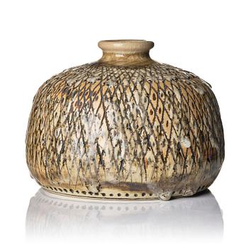 60. Anders Bruno Liljefors, a stoneware vase, Gustavsberg Studio 1952.