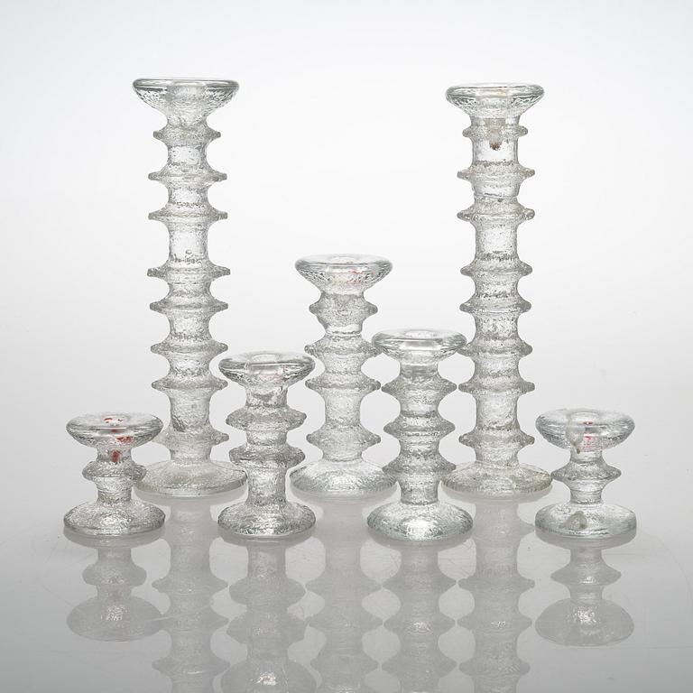 Timo Sarpaneva, ljusstakar, 7 st, "Festivo", Iittala.