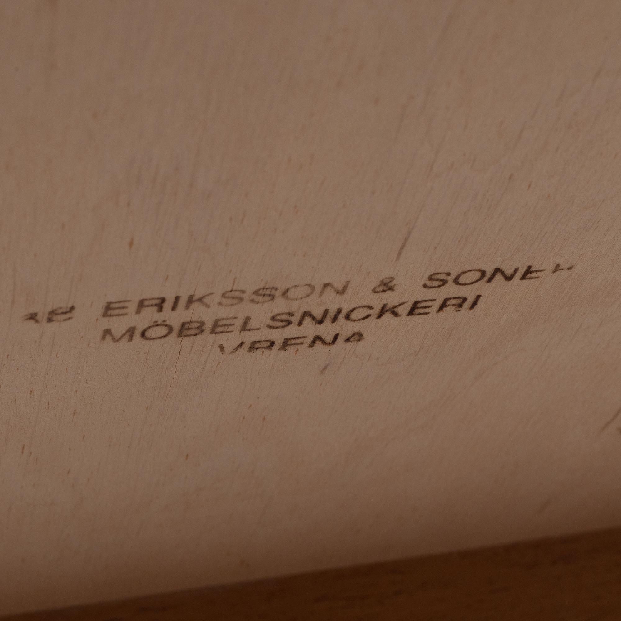 Josef Frank, desk, "Schatullskrivbordet", model 1022, AB Eriksson & söner for the Svenskt Tenn company, after 1985.