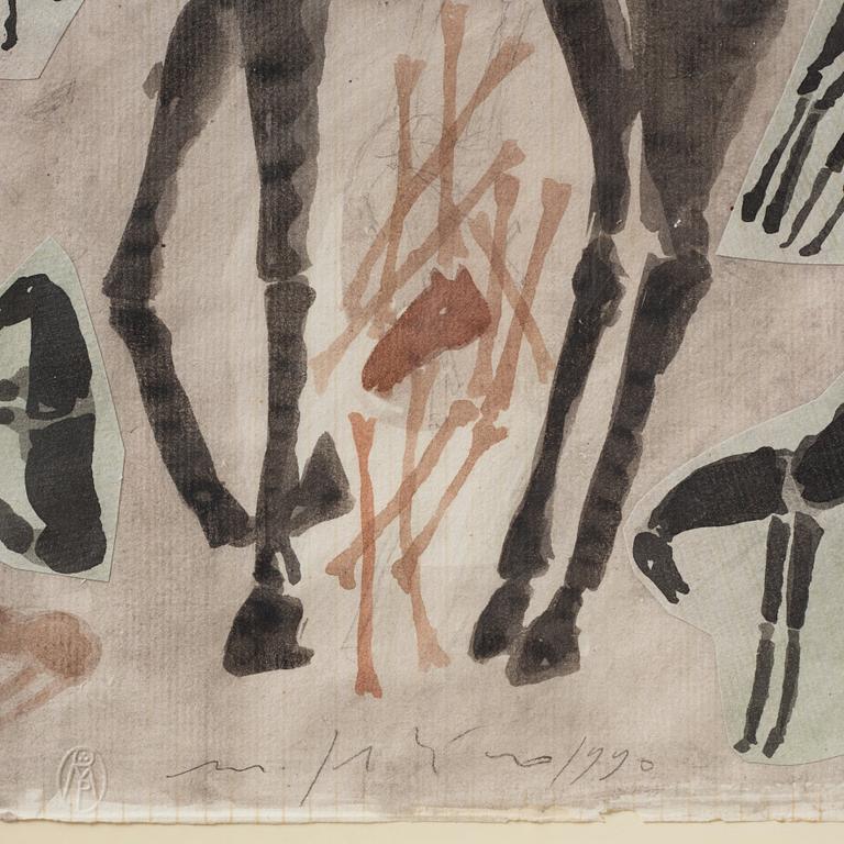 Mimmo Paladino, Utan titel.