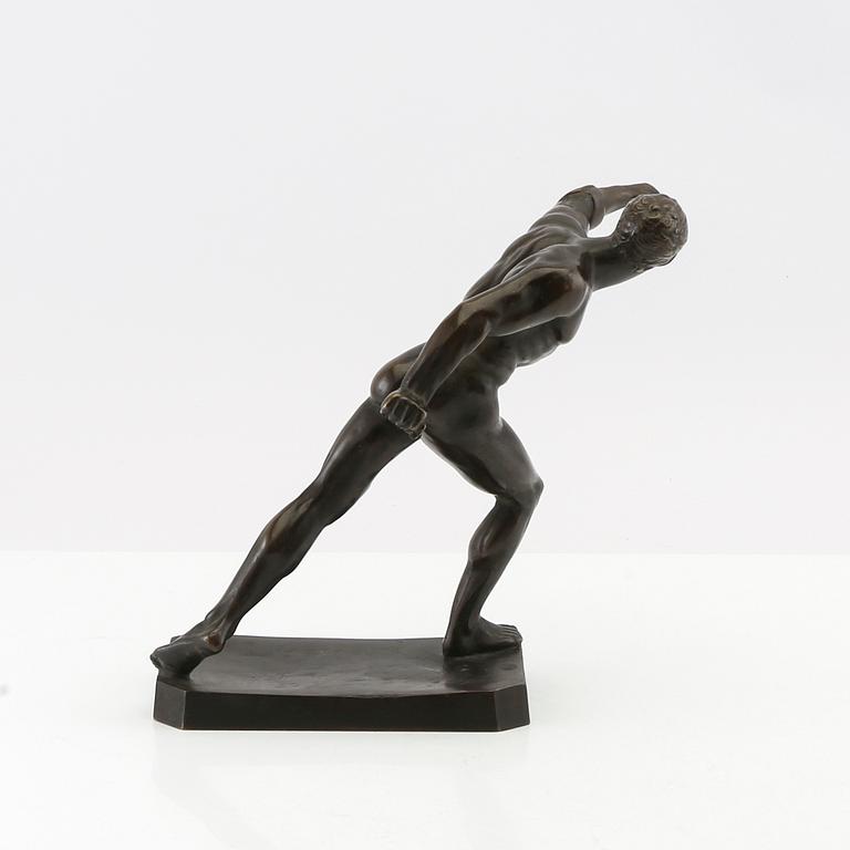Dekorativ skulptur "The Borgese Gladiator".