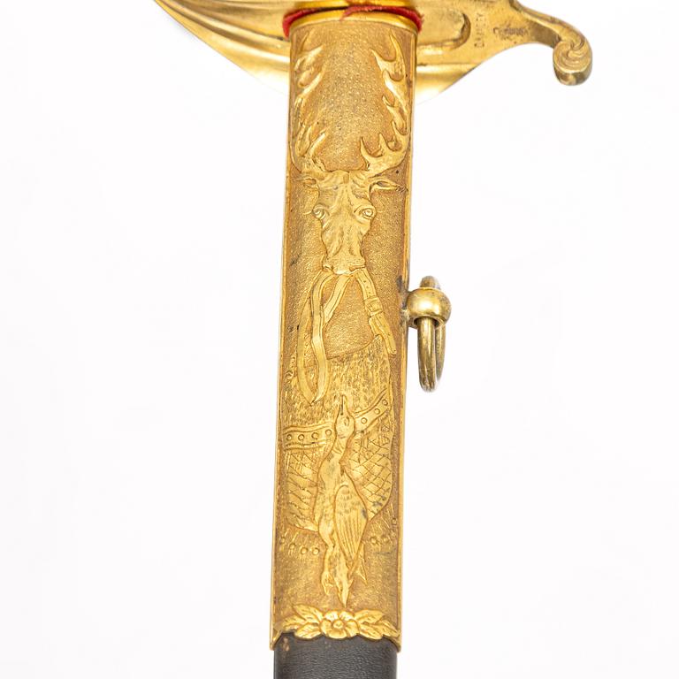 Uniform for a forester, dated 1901.