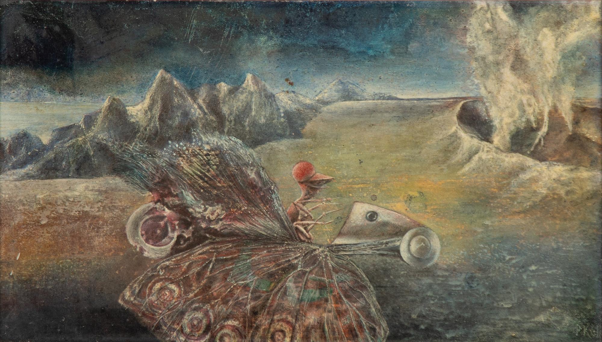 Peter Klitsch, Fantasy Landscape.