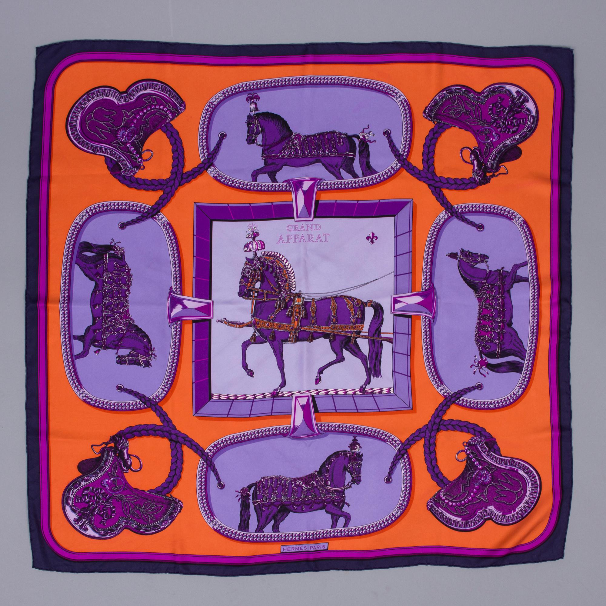 SCARF, "Grand Apparat", Hermès.