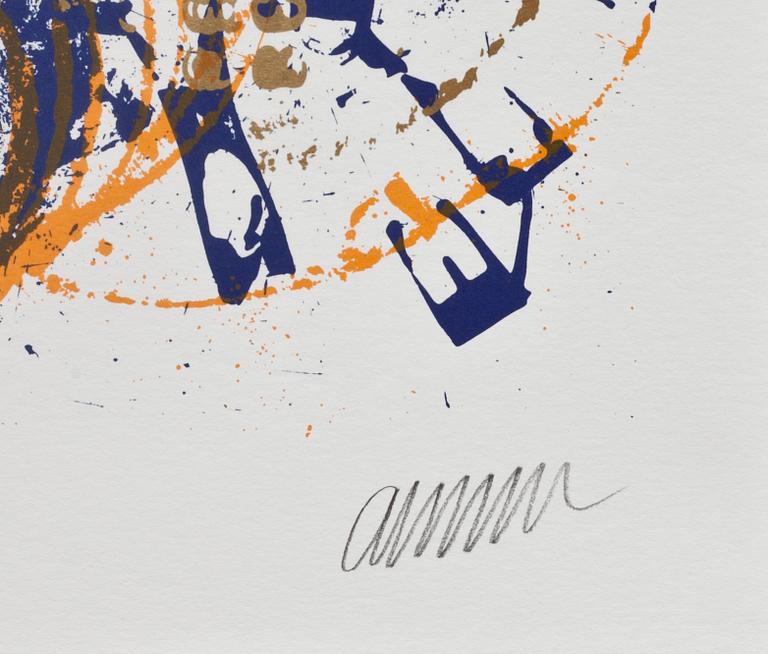 FERNANDEZ ARMAN, färgserigrafi, signerad och numrerad 93/150.