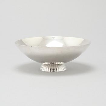 SIGVARD BERNADOTTE, skål, sterling silver, Georg Jensen, Danmark, omkring 1900-talets mitt.