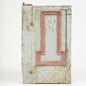 A Swedish baroque cabinet door, later part 17th century,´.