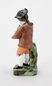 FIGURIN, porslin, Gardner, Ryssland, 1800-tal.