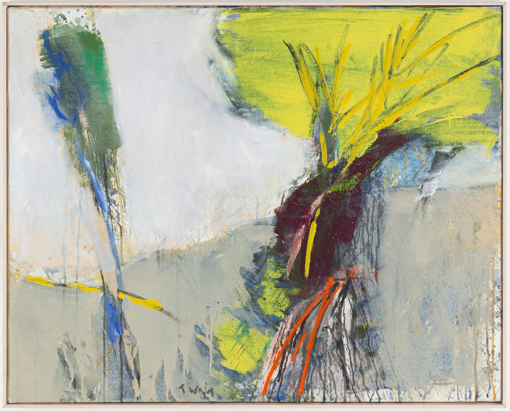 Ulf Trotzig, oil on canvas, signed.