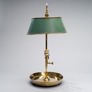 BORDSLAMPA, sk Lampe à bouillotte, omkring 1900.