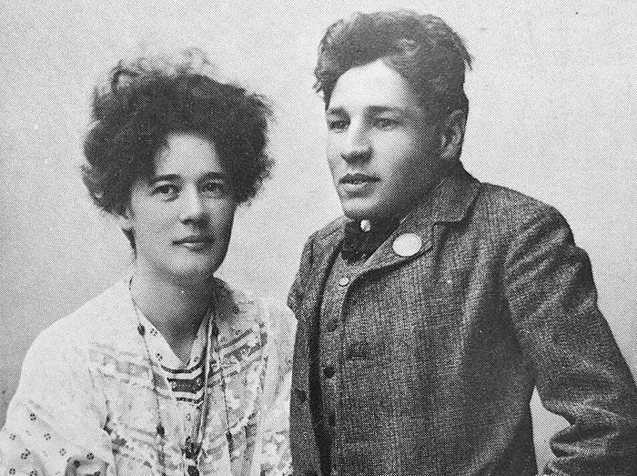 Ernst and Astrid Lundberg