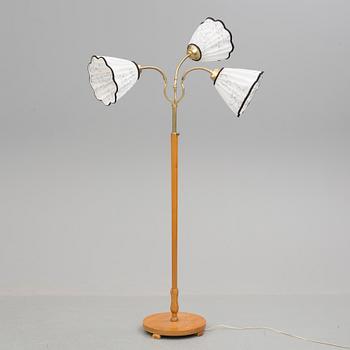 GOLVLAMPA, märkt AJH, 1900-talets mitt.