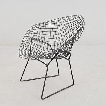 FÅTÖLJ, "Diamond chair", Harry Bertoia, modellen formgiven år 1950-52, i produktion från 1953 och framåt.